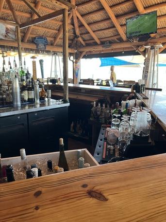 Waterfront tiki bar in Palm Bay, FL